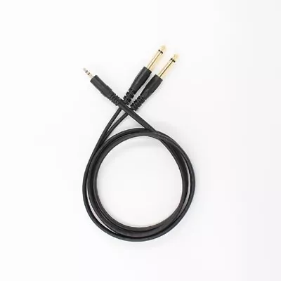 £10.44 • Buy Aux Audio Cable Dual 1/4  6.35mm Male Mono Jack To Stereo 1/8  3.5mm Jack Male