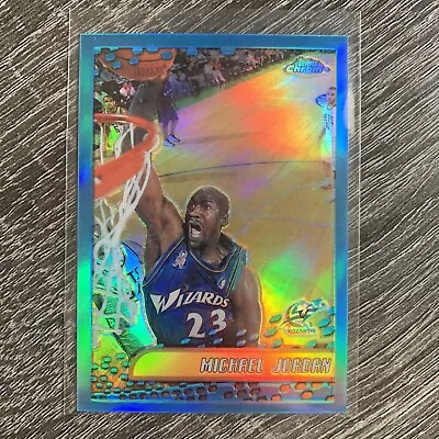 2001-02 Topps Chrome Refractor Michael Jordan #95 Original Owner • $500