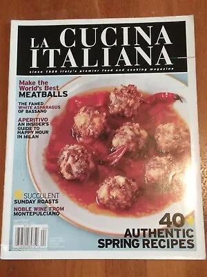 La Cucina Italiana Magazine March April 2010  • $9.99