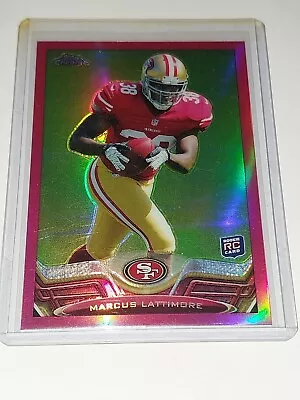 2013 Topps Chrome Pink Refractor Marcus Lattimore #170 (378/399) RC • $1.99