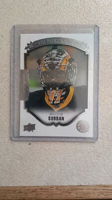 2015-16 Upper Deck Series One UD Portraits Rookies #55 Malcolm Subban RC BRUINS! • $1.25