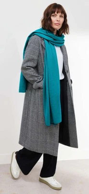 £57 • Buy John Lewis 100% Cashmere Travel Wrap, Pashmina, Teal, RRP £99