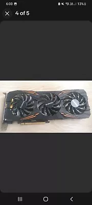 GIGABYTE NVIDIA GeForce GTX 1080 8GB Graphics Card (GVN1080WF3OC8GD) • $385