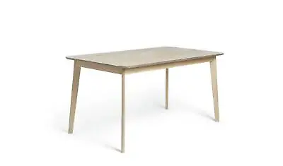 Skandi Oak Veneer 6 Seater Dining Table • £179.09