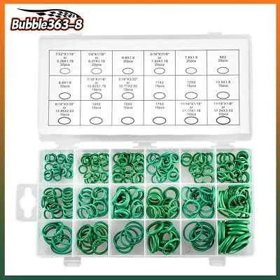 270 Pieces O-Ring Rubber Assortment Kit Set With Holder Case SAE And Metric • $6.89