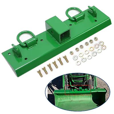 Bolt-on Grab Hooks D Rings2  Receiver All-in-one For John Deere Tractor • $47.80