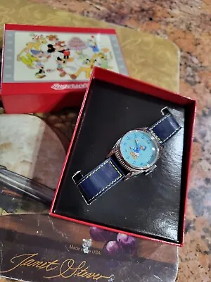 Ingersoll Disney Donald Duck Watch - New In Box Never Worn 1082/2200 • $110