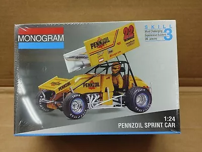 Monogram #22 Pennzoil Sprint Car 1/24 Model 2445 Factory Sealed 1995 Brand New • $32.50