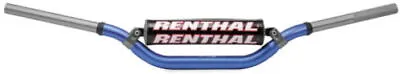 Renthal Twinwall 1 1/8  Handlebar CR High Bend Blue Double Tubed 80-0712 941644 • $154.36