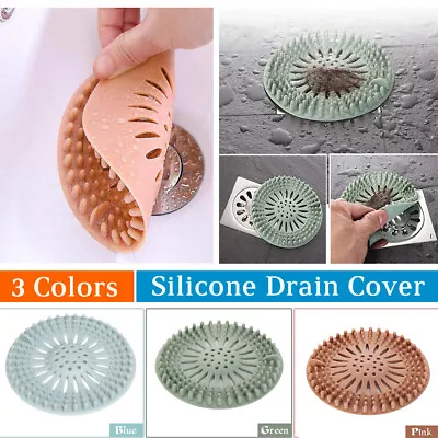 £2.57 • Buy 1/2x Hair Trap Shower Plug Hole Waste Catcher Stopper Drain Sink Strainer Filter