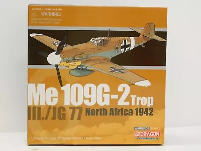 1/72 Dragon Wings Model Messerschmitt Me 109G-2 Trop. N. Africa 1942 (#50087) • $40