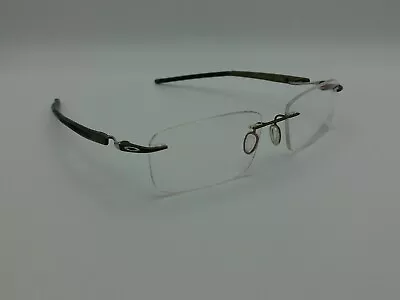 Oakley Gauge 3.1 OX5126-0254 Eyeglasses Pewter Rimless 54-18-137 Titanium • $109.99