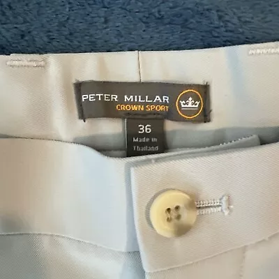 Peter Miller Crown Sport Men’s Shorts MC0EB82 Beige Size 36 Golf Travel • $38