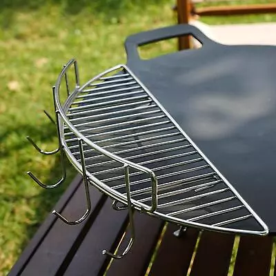 Portable BBQ Grill Mesh Frying Pan Multipurpose Barbecue Net For Cooking • $14.54