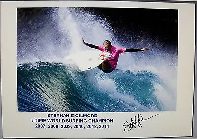 $19 • Buy STEPHANIE GILMORE Signed Print