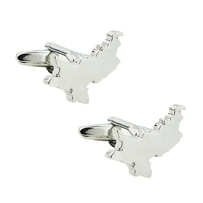 Pakistan Outline Map Cufflinks Presented In A Box X2AJ901 • £9.99