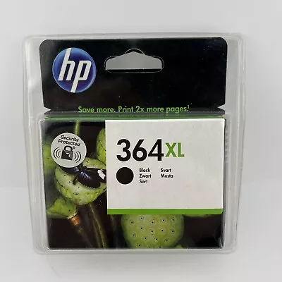 HP Genuine 364XL Black Ink Cartridge High Yield CN684EE ABB Exp 04/2018 • £11.99