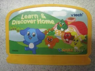 $4.95 • Buy VTECH V.Smile Baby Learn & Discover Home Game Cartridge