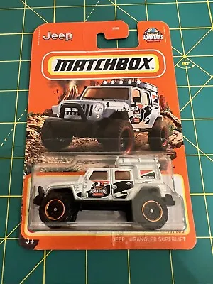 2022 Matchbox Jeep Wrangler Superlift Mbx Off Road 99/100 Adventures World Tour • $9.74