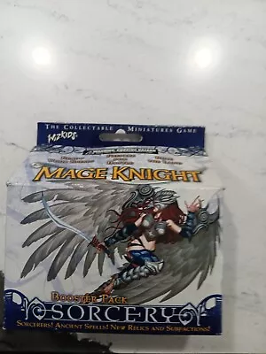 2004 Mage Knight Sorcery Booster Pack Sealed T140 • $20