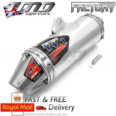 £72 • Buy FACTORY Exhaust Silencer 38mm Stainless Steel Muffler End Can Pipe Pit Dirt Bike