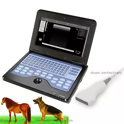 VET B-Ultrasound Scanner Laptop Scanner Machine 7.5mhz Linear Probeveterinary • £1201