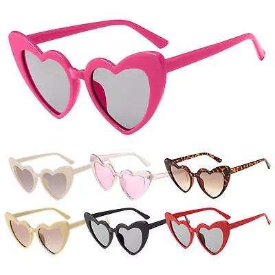 Retro Love Love Heart Sunglasses Fashion UV Protection Party Eyewear • $7.70