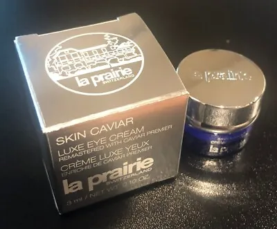 La Prairie Skin Caviar Luxe Eye Cream 0.1oz / 3ml Deluxe NIB • $29.99