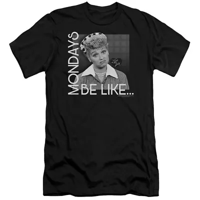 I LOVE LUCY MONDAYS BE LIKE Licensed Adult Men's Graphic Tee Shirt SM-6XL • $22.95