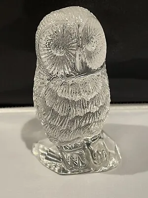 Vintage  Waterford Owl Made In Ireland Crystal Figurine • $64.99