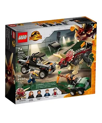 Lego Jurassic World 76950 Triceratops Pick-up Truck Ambush BNISB • $75