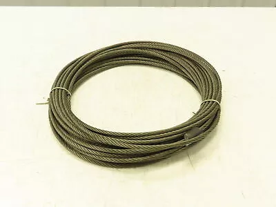 5/16 X 100' Steel Wire Rope Crane Hoist Winch Lifting Cable • $74.99