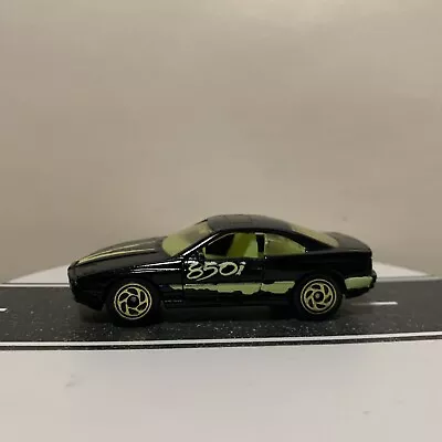 1993 Matchbox Superfast BMW 850i #49 Black/Fluorescent Green W/Gold Wheels - GC • $6.95