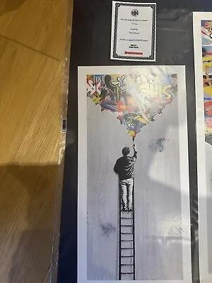 MARTIN WHATSON THE CRACK Timed Edition Screen Print COA Stamped Graffiti Prints • £279