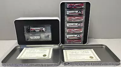 Micro-Trains 99321080 & 99321081 - Battle Of Midway FT Loco Caboose & 7 Boxcars • $325