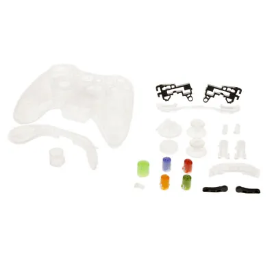 New Housing Shell Case Mod Kit For Microsoft   360 Controller Clear • $23.69