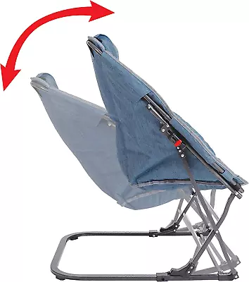 RF904DR-100 Diamond Rocker Chair Steel Blue • $143.74