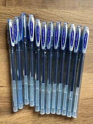 £7.20 • Buy Zebra J-Roller RX 1.0mm Gel Ink R/Ball Ball Point Pen(JJEZ1)Blue Ink BX 12 B/NEW