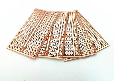 10PCS 5x95cm Prototype Breadboard Perf DIY Universal Board PCB • $11.61