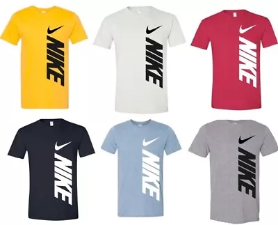 Nike Men;s T-shirt-logo Graphic Short Sleevem-l-xl • $19.75