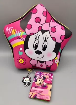 Minnie Mouse 30 Piece Stationery Kit Zip-Up Disney Rainbow Kids School Nice • $25