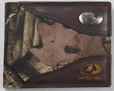 ZEP PRO Flying Duck  MOSSY OAK Camo Bifold Wallet Tin GIFT Box • $44