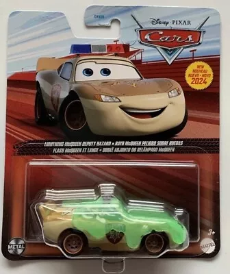 2024 Disney Pixar Cars - SLIME COVERED LIGHTNING MCQUEEN DEPUTY HAZARD • $14.95
