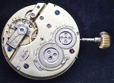 $80.66 • Buy Wolf Tooth Wheels Favre Leuba Bombay & Calcutta HUNTER Pocket Watch Movement