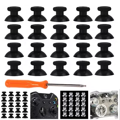 20 Black Original Analog Game Thumbsticks For Xbox One Controller High Quality • $9.59