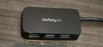 StarTech.com 4 Port SuperSpeed USB 3.0 Type A Mini Hub Black ST4300MINU3B • $6.95