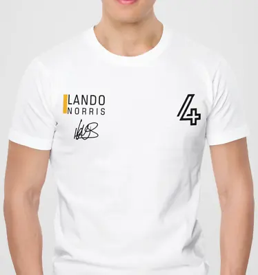 £10.99 • Buy Lando Norris 4 T Shirt - Formula One - McLaren F1 - British
