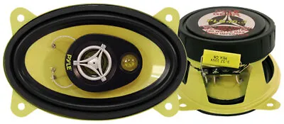 £31.90 • Buy Car Audio Coaxial Speakers Door 4x6  Inch 180w Watts 4 Ohm Pyle Pair