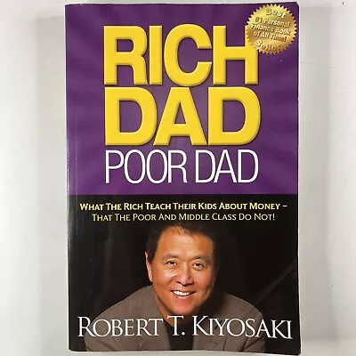 Rich Dad Poor Dad By Robert Kiyosaki Paperback Finance Investment Money Book • $14.95
