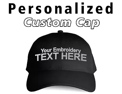 New Custom Personalized Multi Color Embroidered Baseball Hats Caps EMBROIDERED • $12.99